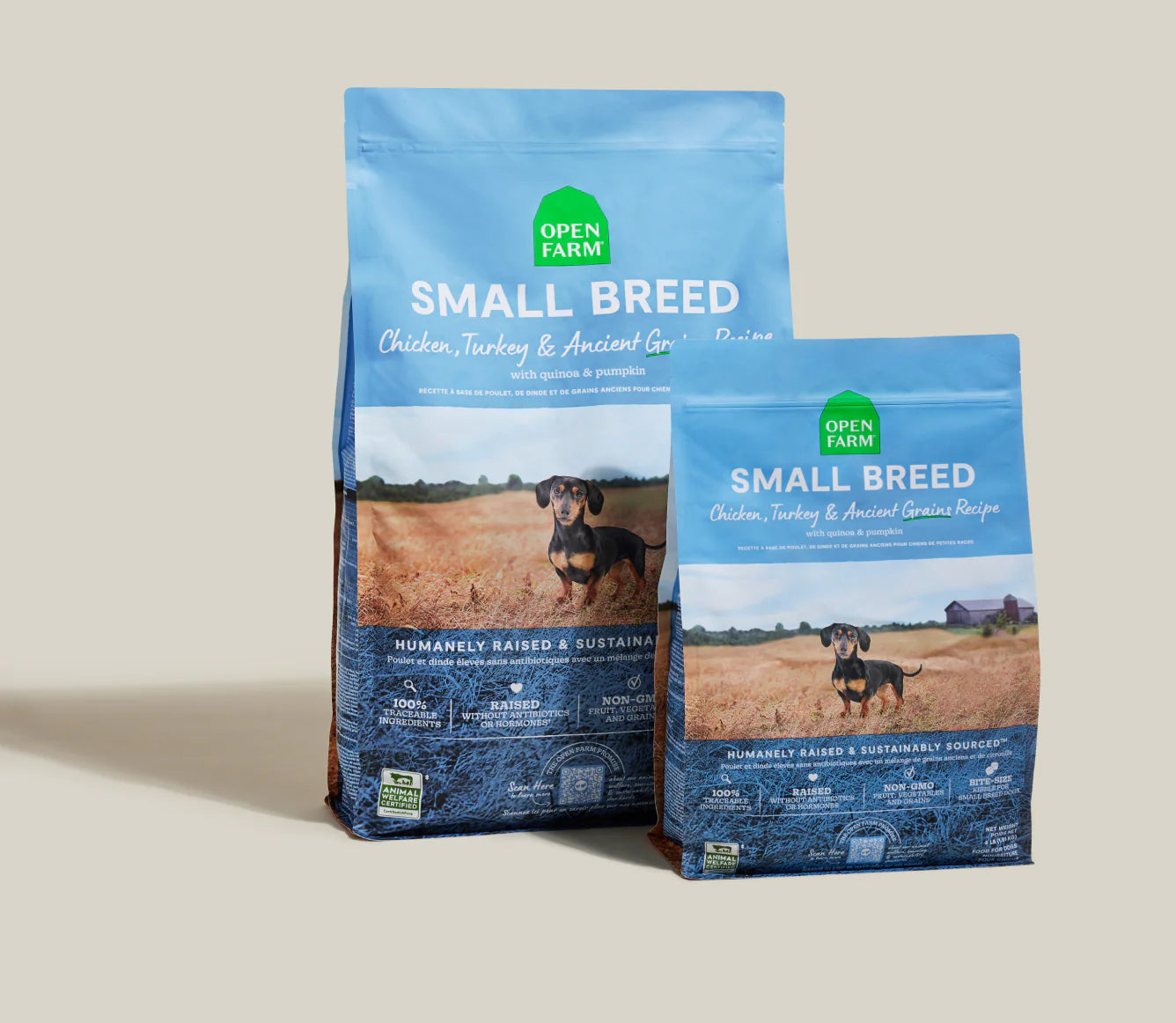 Small Breed Ancient Grains Dog Kibble