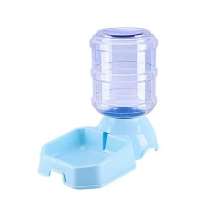 3.8L Automatic Pet Feeders Dog Cat Drinking Bowl Large Capacity Water Food Holder Dogs Supplies