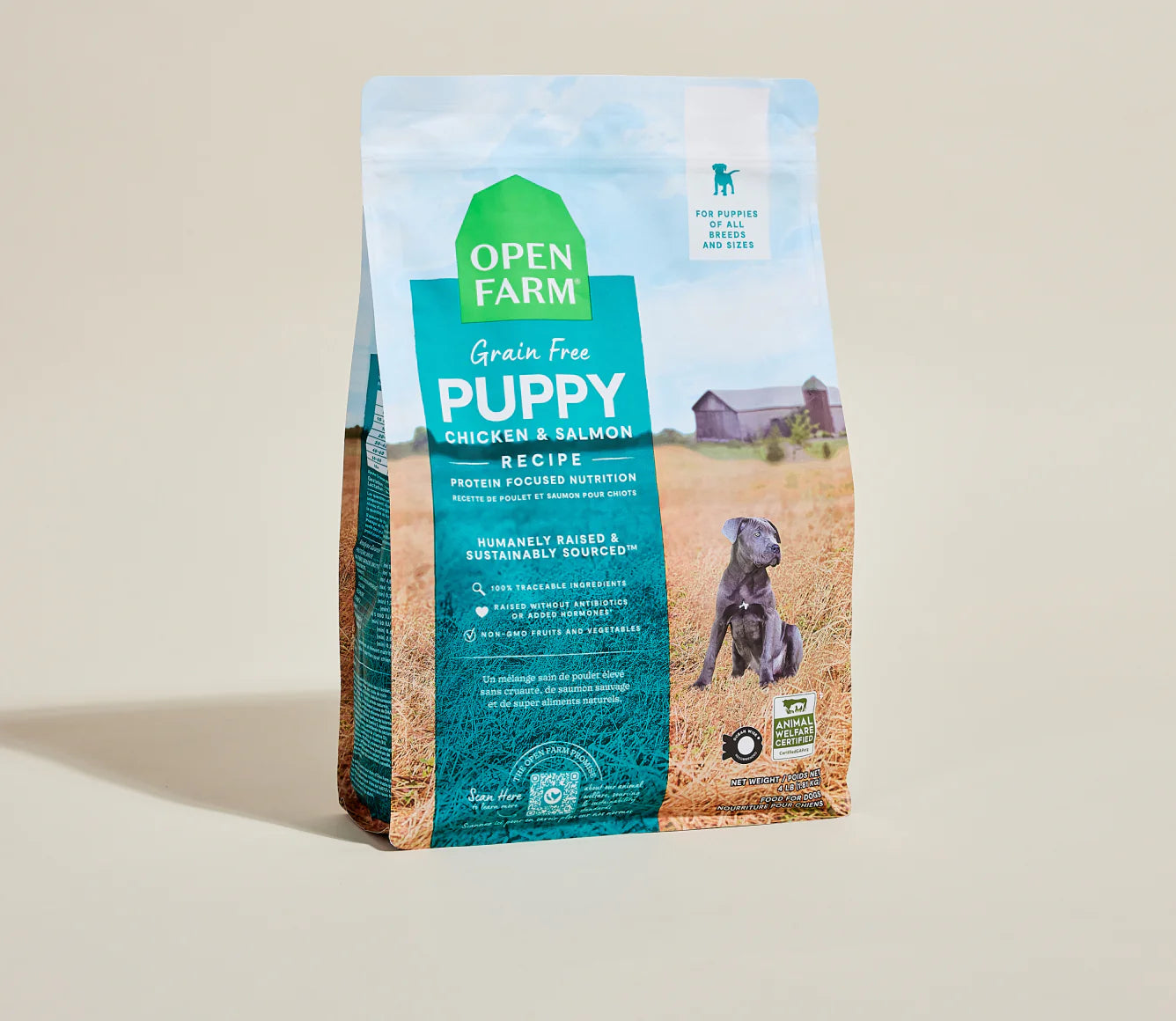 Chicken & Salmon Grain-Free Puppy Kibble