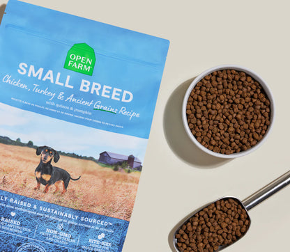 Small Breed Ancient Grains Dog Kibble