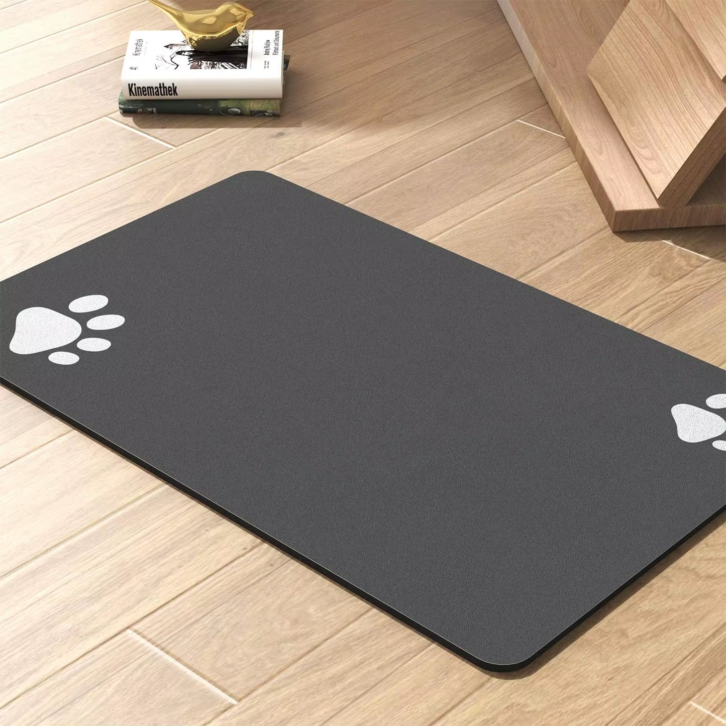 Pet Placemat Dog Food Bowl Mat Cat Dog Drinking Feeding Placemat Waterproof Pet Bowl Pad Feeder Easy to Clean Dog Food Mat