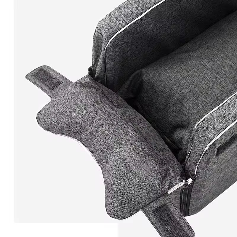 Portable Dog Car Seat Bed - Safe and Comfortable Travel Carrier for Small Dogs and Cats