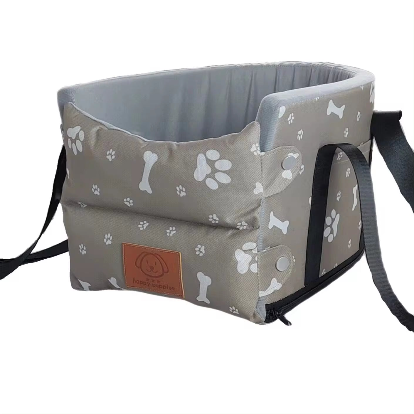 Portable Dog Car Seat Bed - Safe and Comfortable Travel Carrier for Small Dogs and Cats